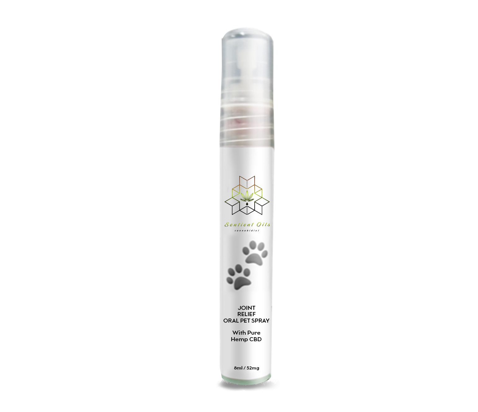 sentient oil pet joint relief spray